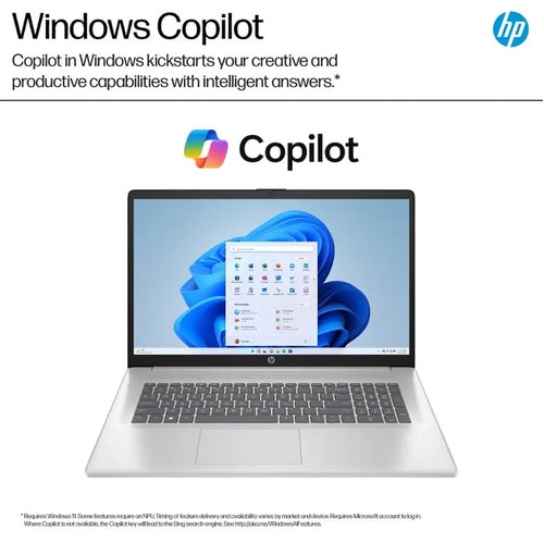 17.3" FHD Laptop, 16GB RAM, 1TB SSD, AMD Ryzen 5, Windows 11 Home, Silver B77339