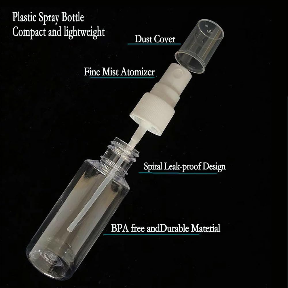 Clear Empty Travel Spray Bottles N5924