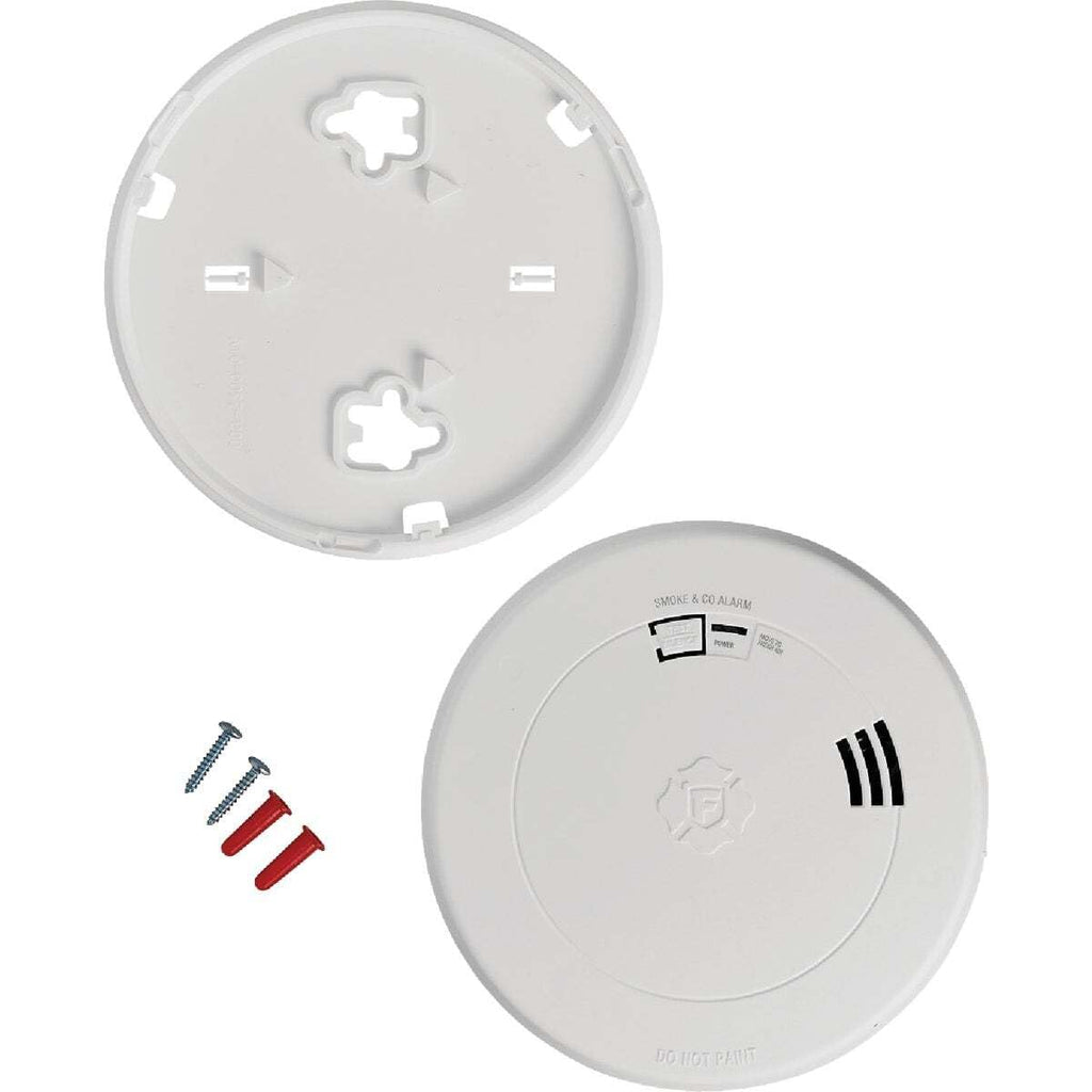 10 Year Battery-Powered Photoelectric Smoke and Carbon Monoxide Detector E882