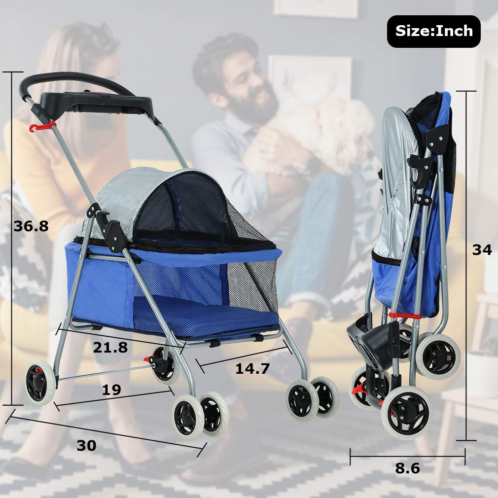 Foldable Pet Stroller F44884