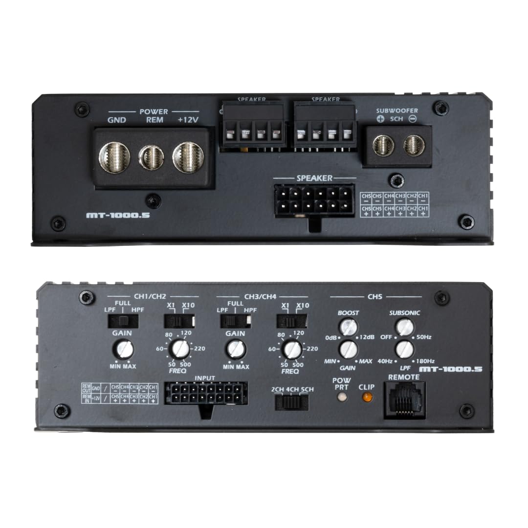 1200W 5-Channel Class D Car Audio Amplifier I5875