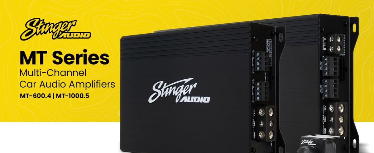 1200W 5-Channel Class D Car Audio Amplifier I5875