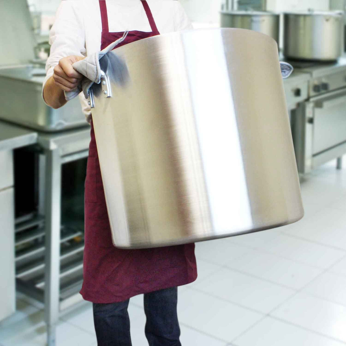 60 quart Aluminum stock pot I155