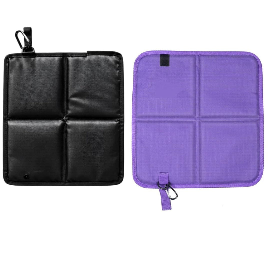 2 Pcs Waterproof Oxford Cloth Folding Seat Mat X63651
