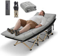 Folding Camping Cot with Mattress and Carry Bag G488782