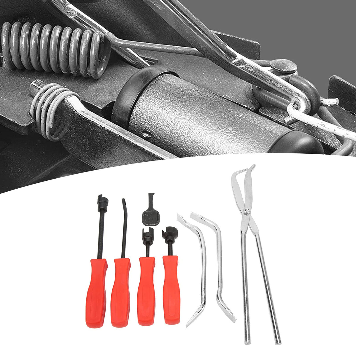 8 Pcs Drum Brake Tool Kit with Storage Box N422