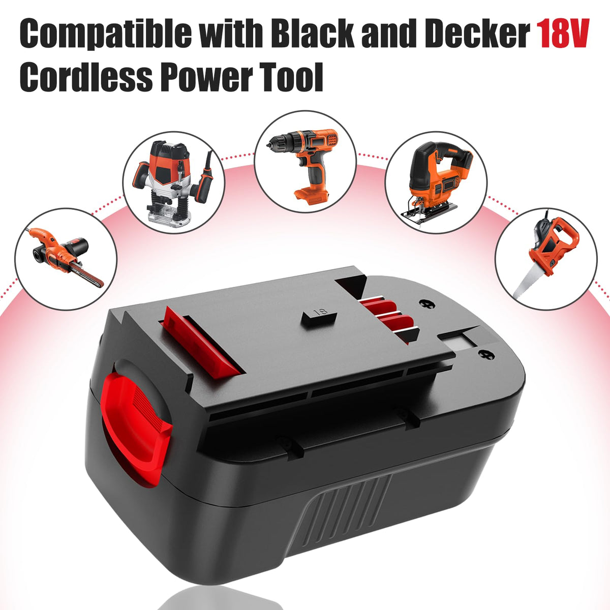 2Pack 4.5Ah Replacement 18V Battery M4392