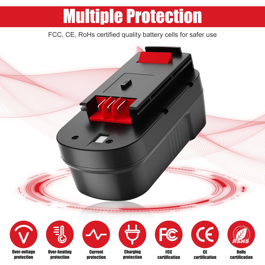 2Pack 4.5Ah Replacement 18V Battery M4392
