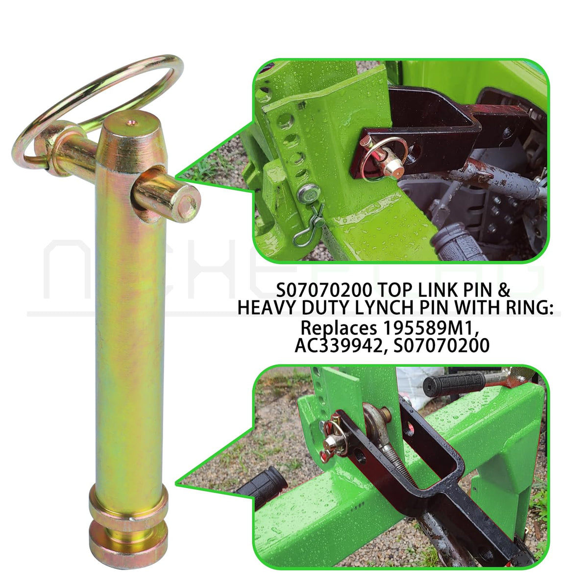 Cat 1 Quick Hitch Adapter Bushings Kit Z411184