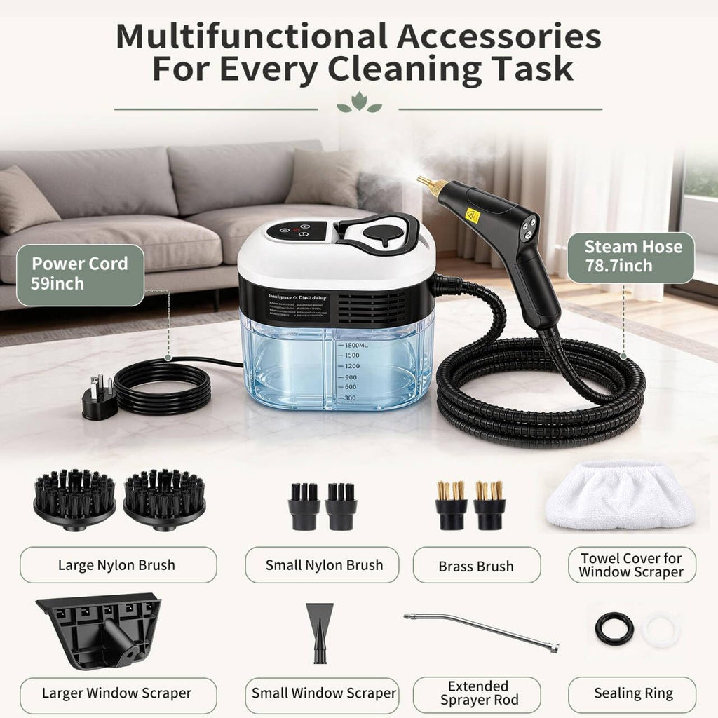 1.8L Pressurized Steam Cleaner Q842