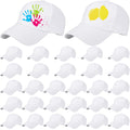 Cotton White Baseball Cap W770162