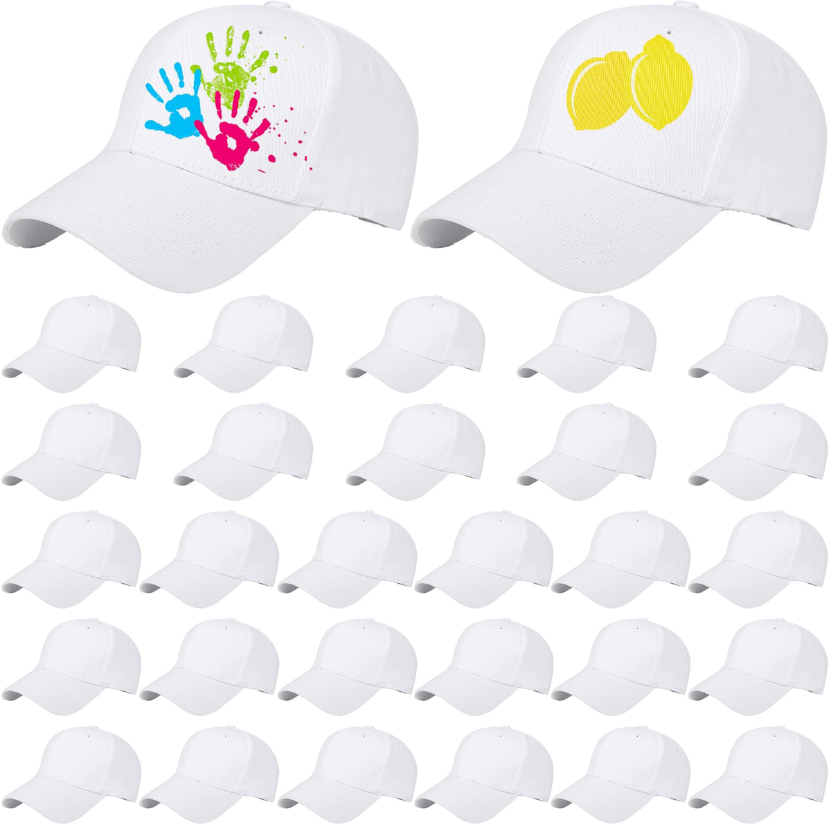 Cotton White Baseball Cap W770162