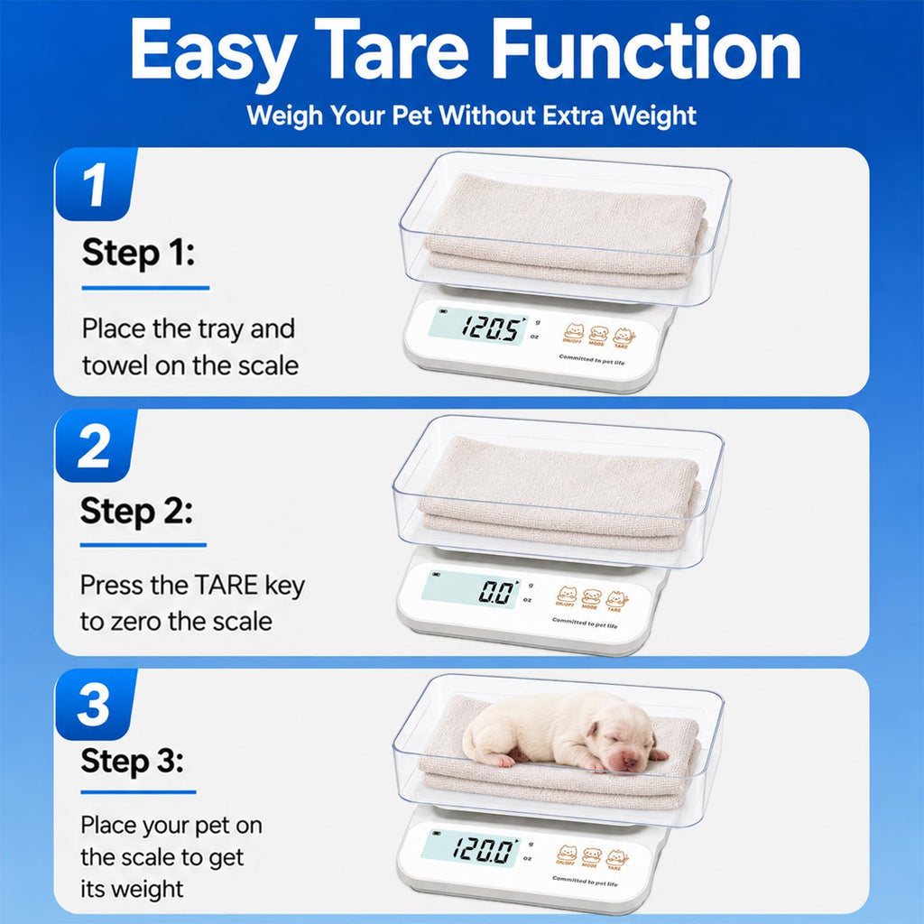 0.5g High Precision Digital Pet Scale S345