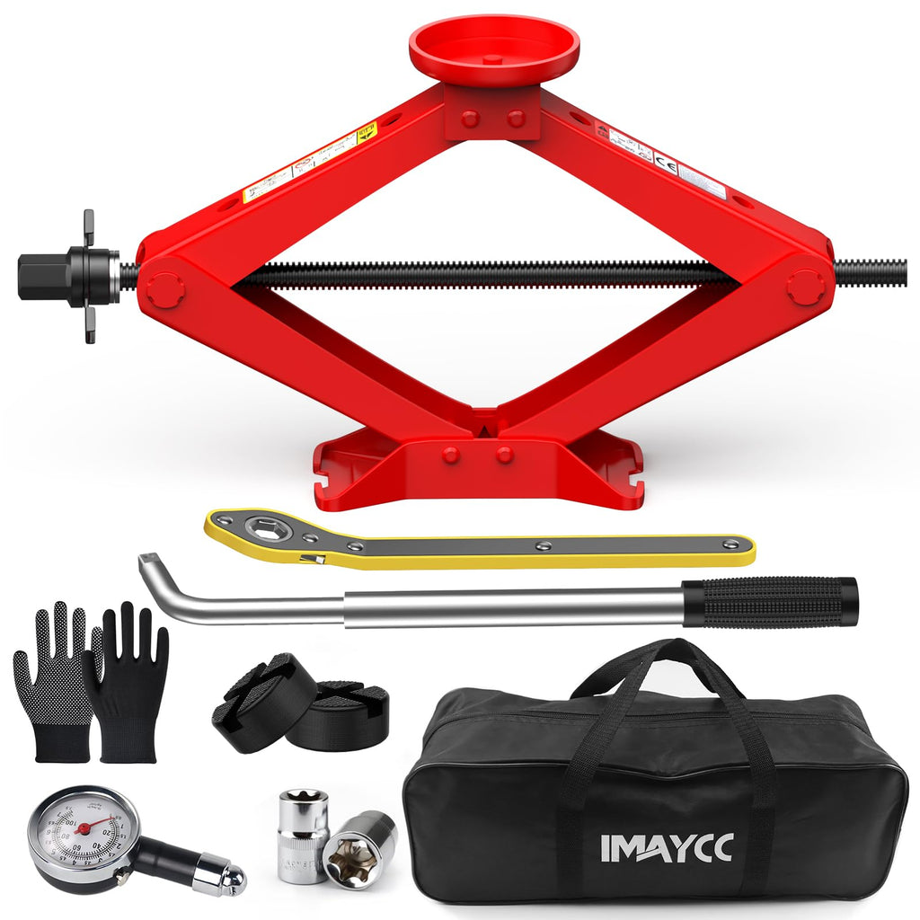 2.5 Ton Car Jack Kit with Lug Wrench O5686