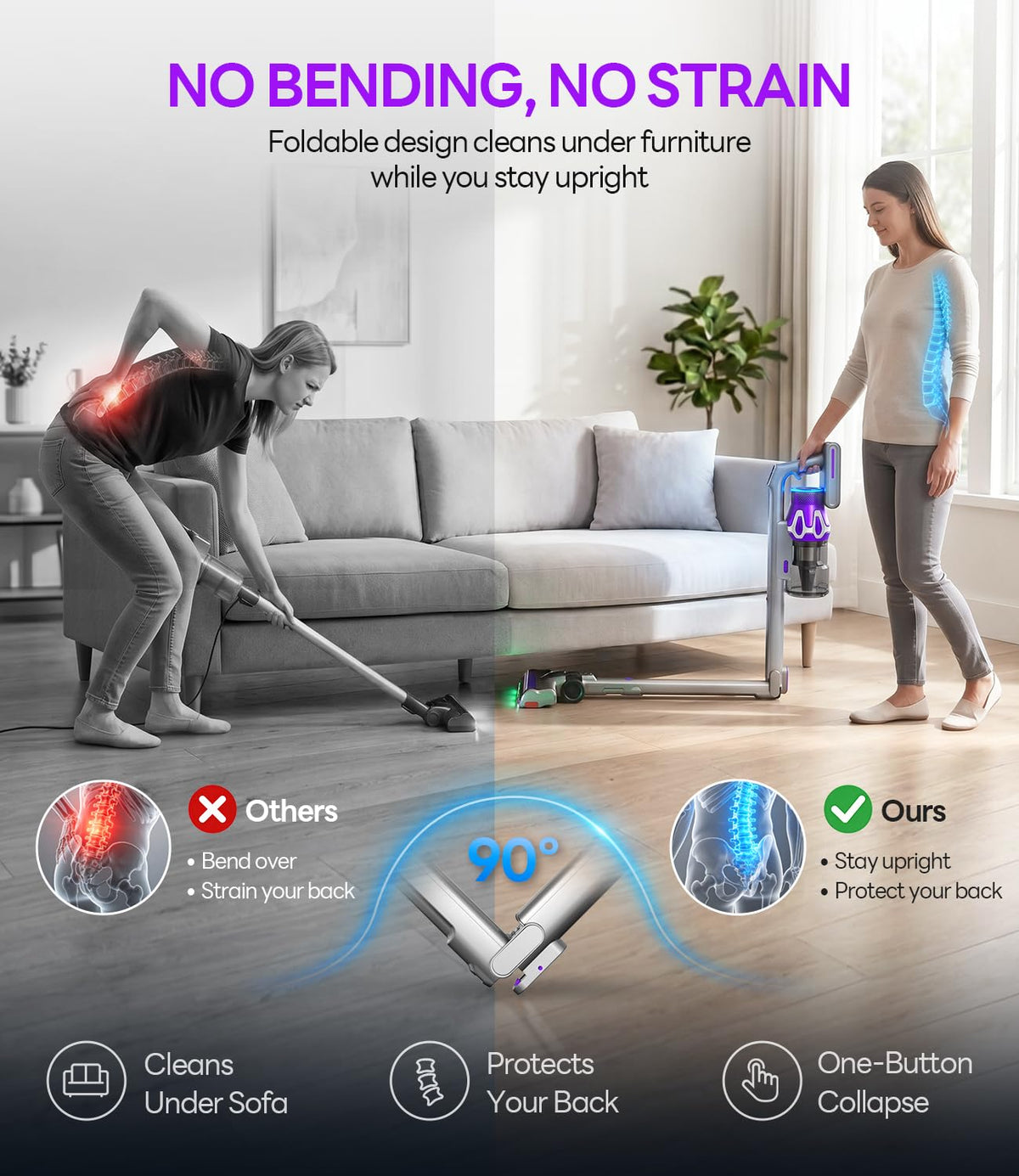 Cordless Stick Vacuum Cleaner Q8421