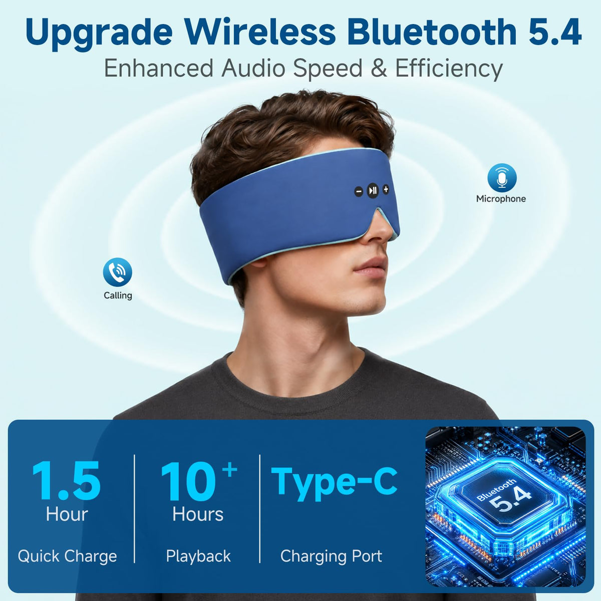 Bluetooth Sleep Eye Mask W36148