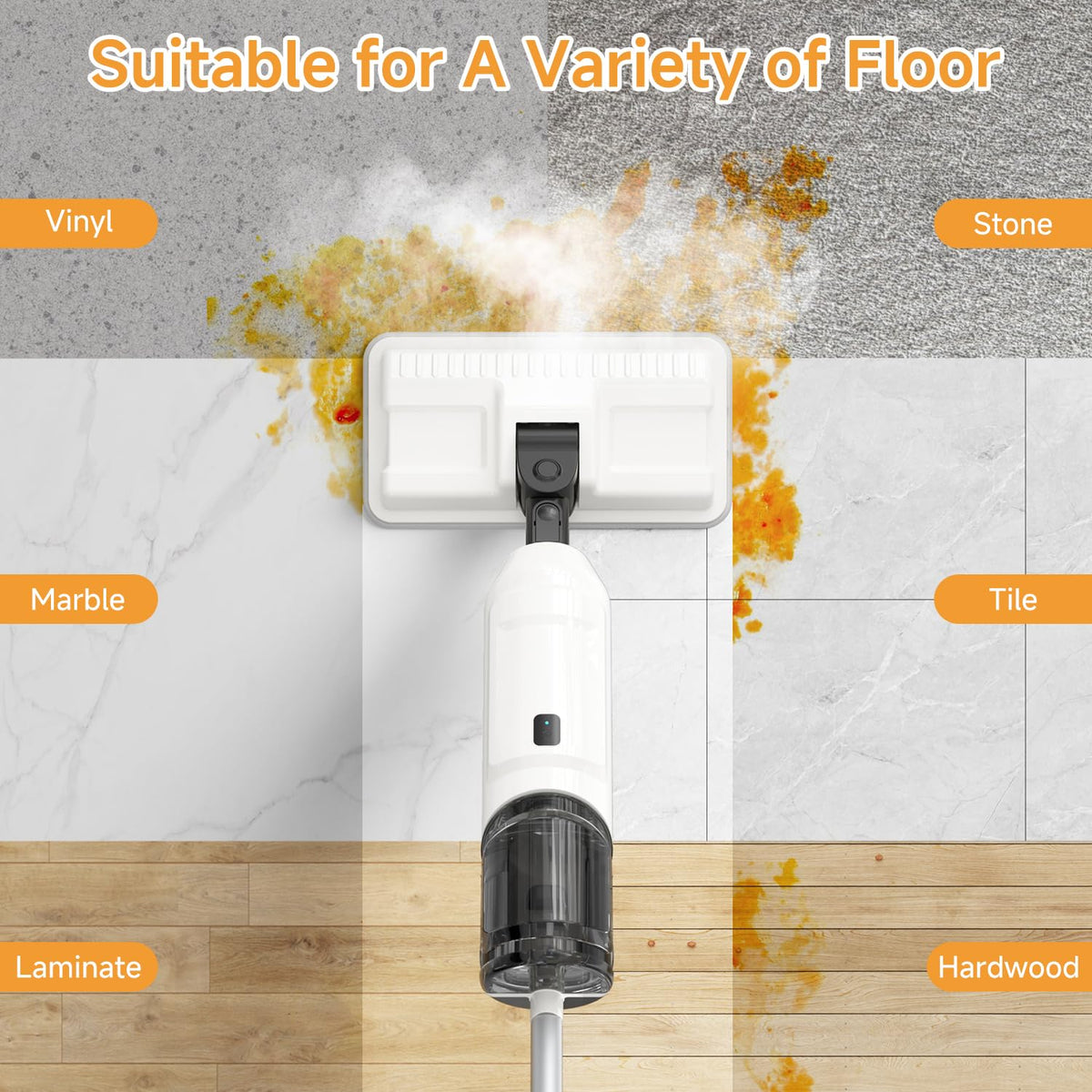 260°F Steam Mop Cleaner 16.9oz B820451