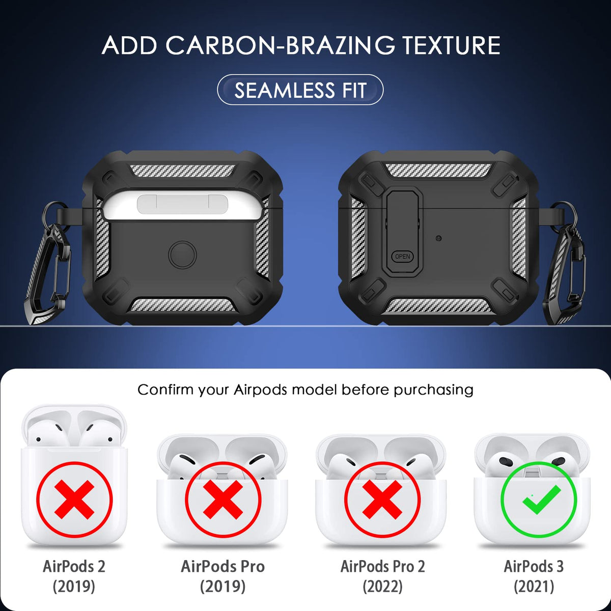 Black AirPods 3rd Generation Case N331439