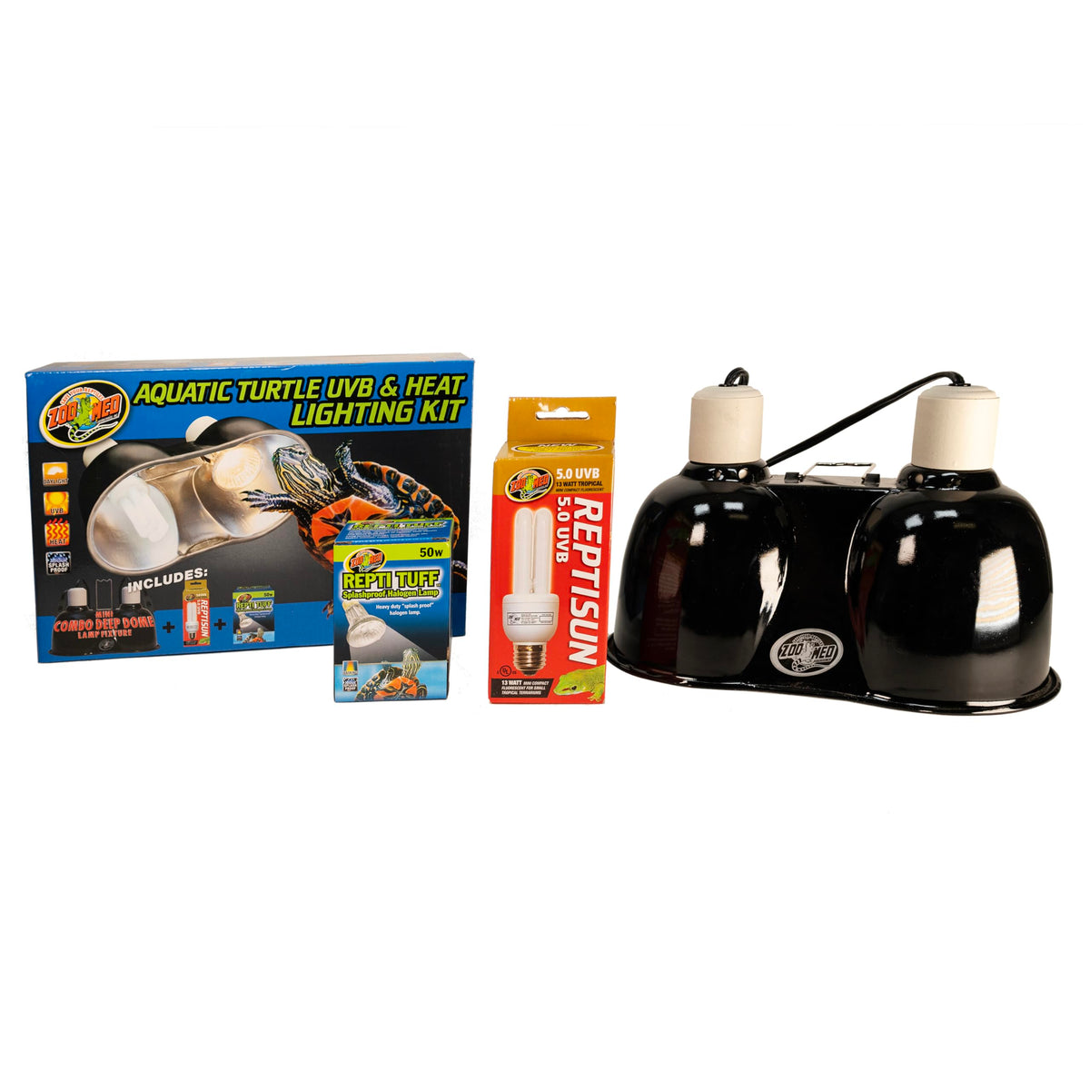 Aquatic Turtle Heat UVB Light Kit Y661