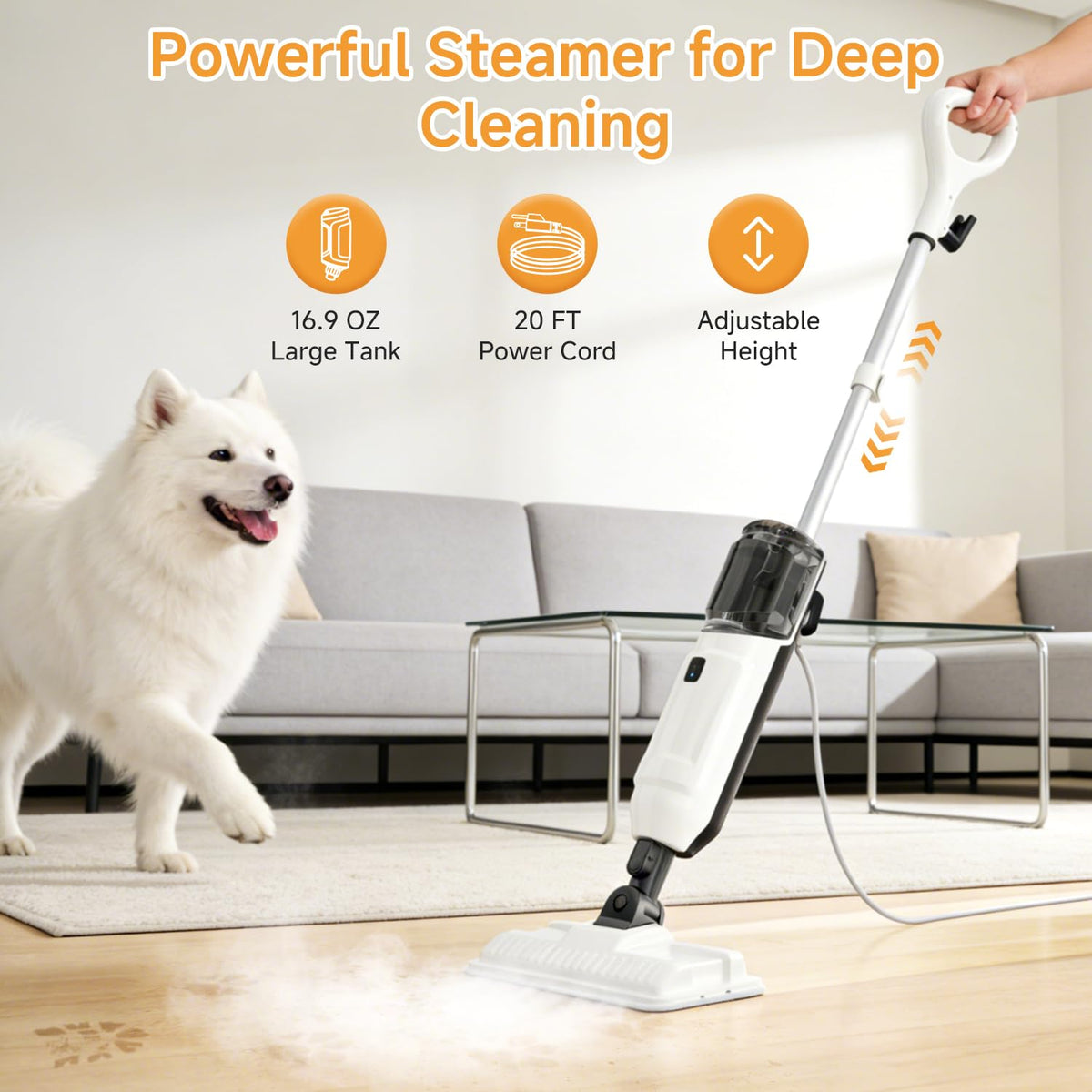 260°F Steam Mop Cleaner 16.9oz B820451