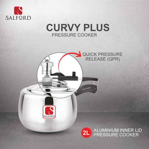 2 Litre Aluminium Pressure Cooker F11999