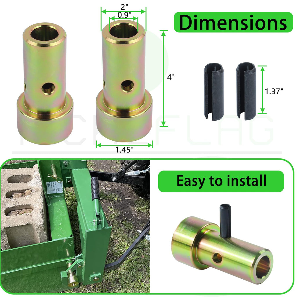 Cat 1 Quick Hitch Adapter Bushings Kit Z411184