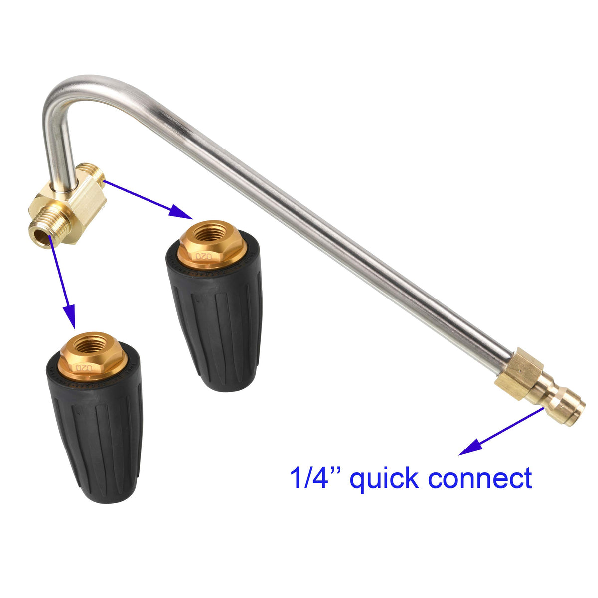 Gutter Cleaner Attachment for Pressure Washer Q36832