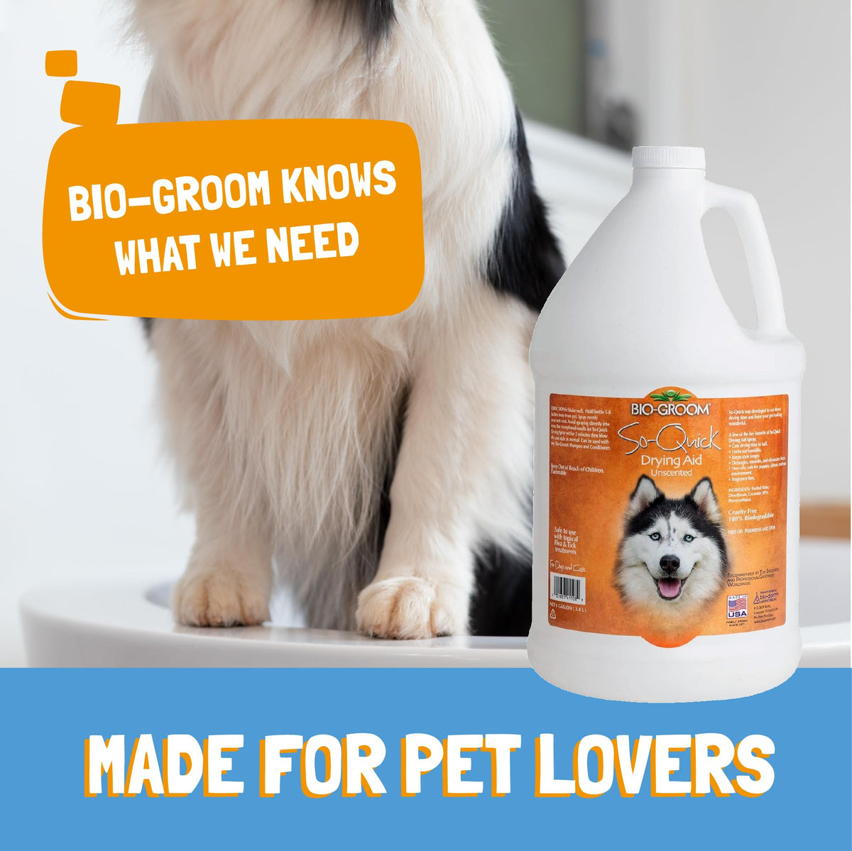 1 Gallon Dog & Cat Detangler U618