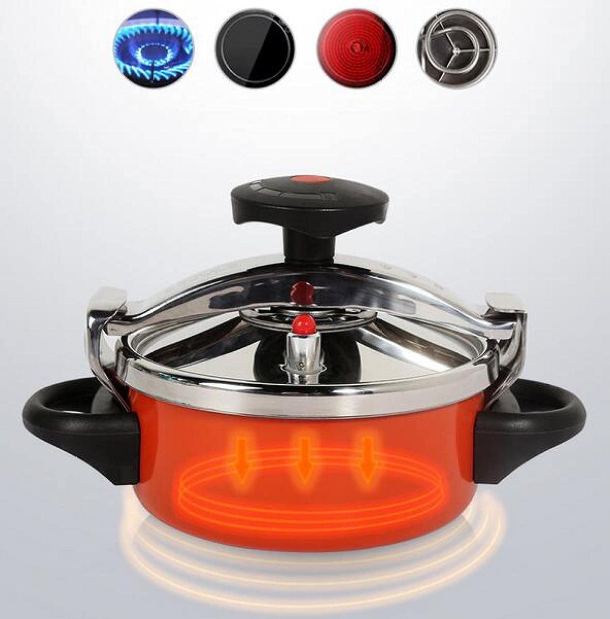 Camping Pressure Cooker Aluminum Alloy 2L O6804