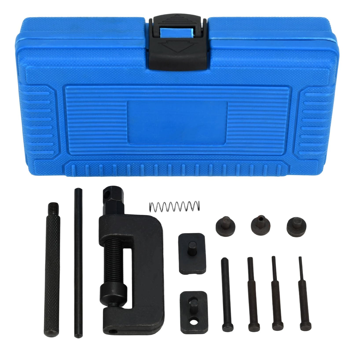 13-Piece Motorcycle Chain Breaker Tool Kit with Carrying Case P23608