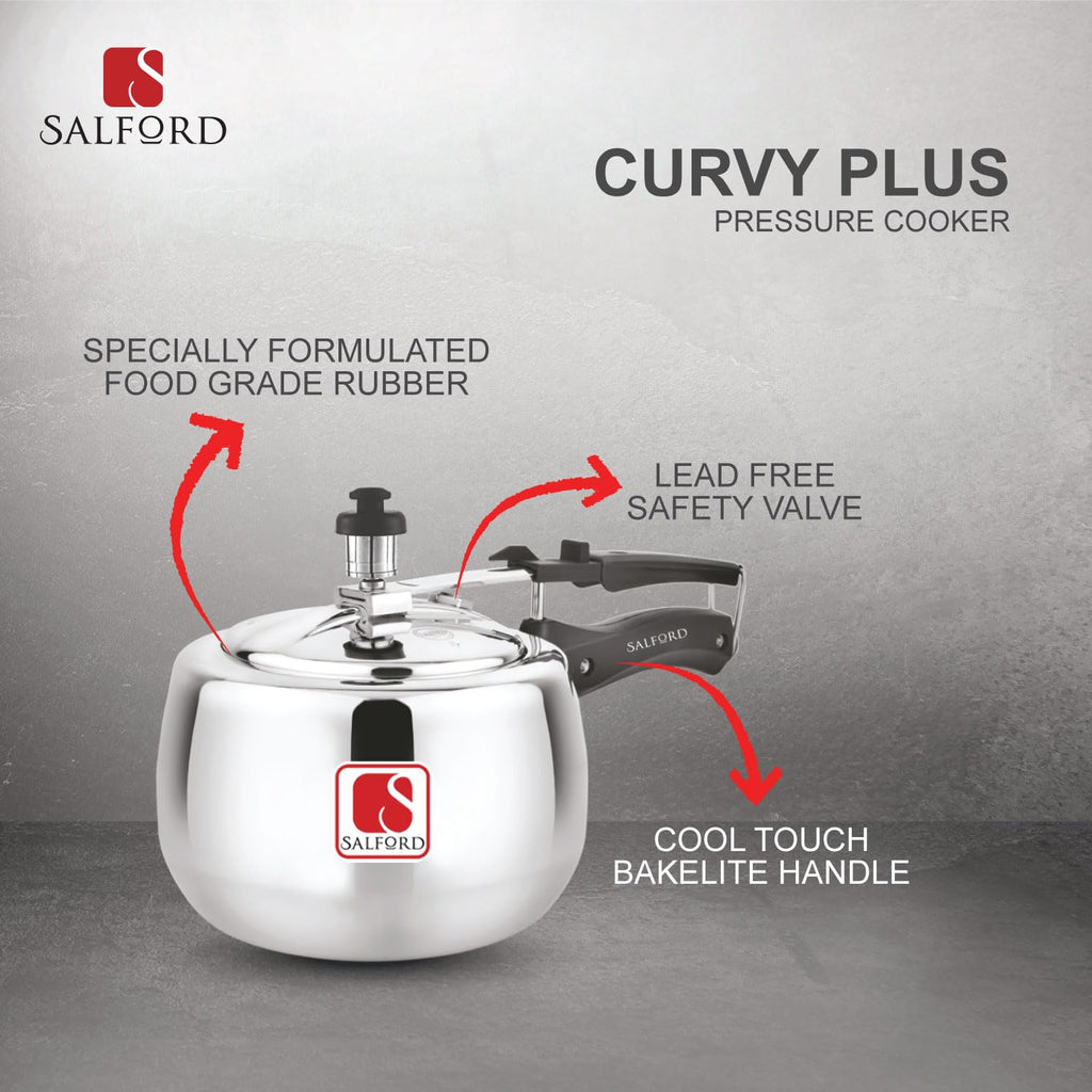 2 Litre Aluminium Pressure Cooker F11999