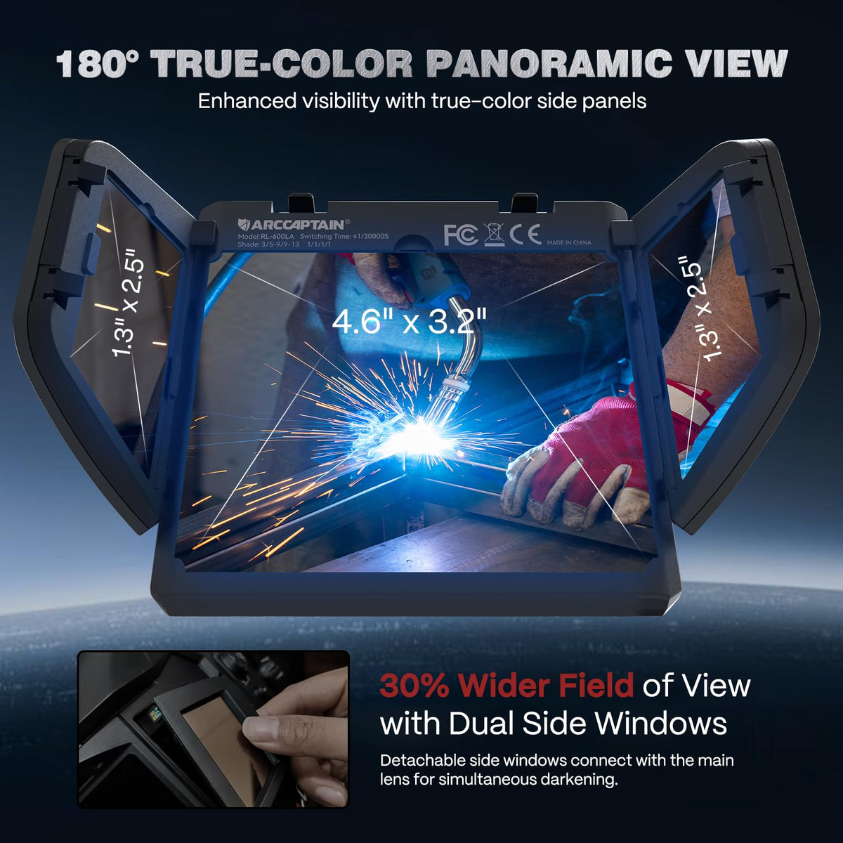 Auto-Darkening Welding Helmet S82590