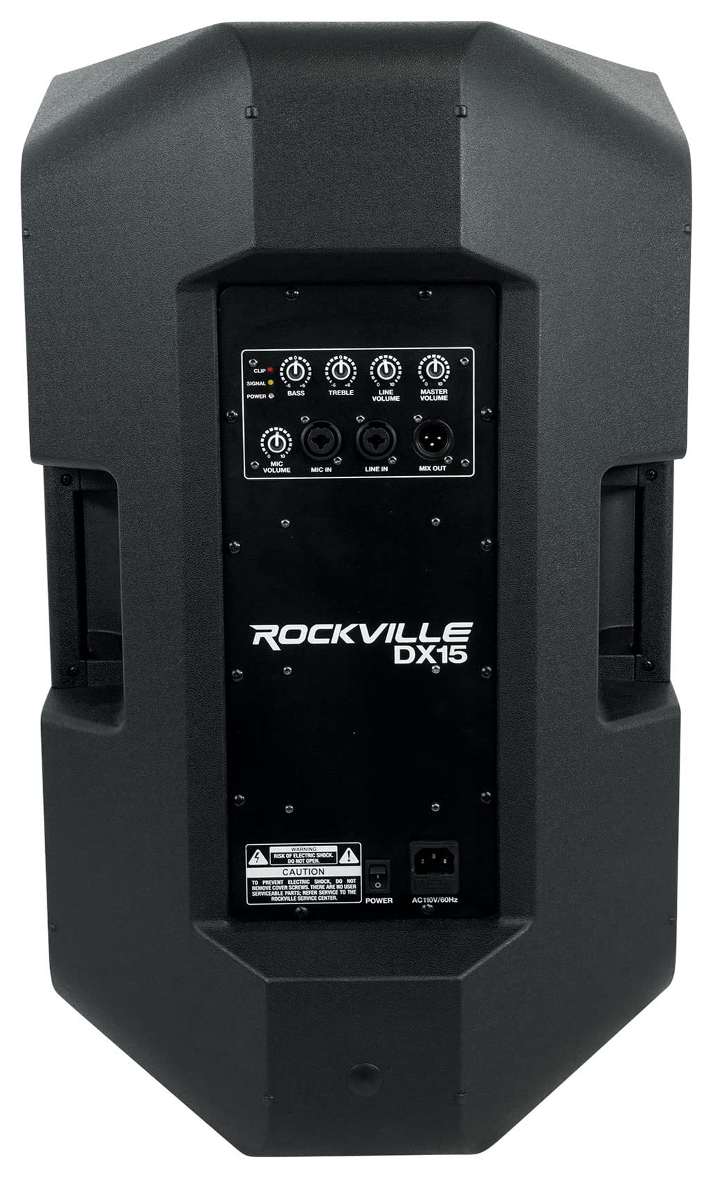 15" Active DJ Speaker Pair with Mixer G7851