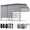 7-Layer Anti-Tear Truck Camper Cover with Gutter Cover A571
