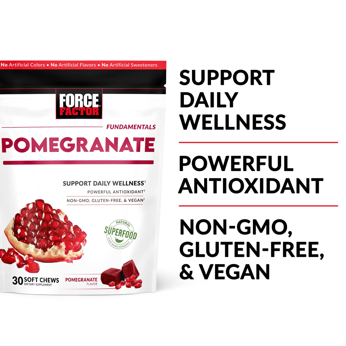 Beet Powder & Pomegranate Soft Chews R386