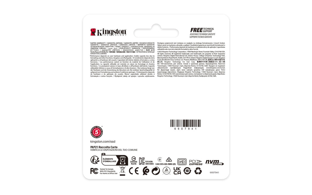 500GB M.2 2230 NVMe SSD Q6737