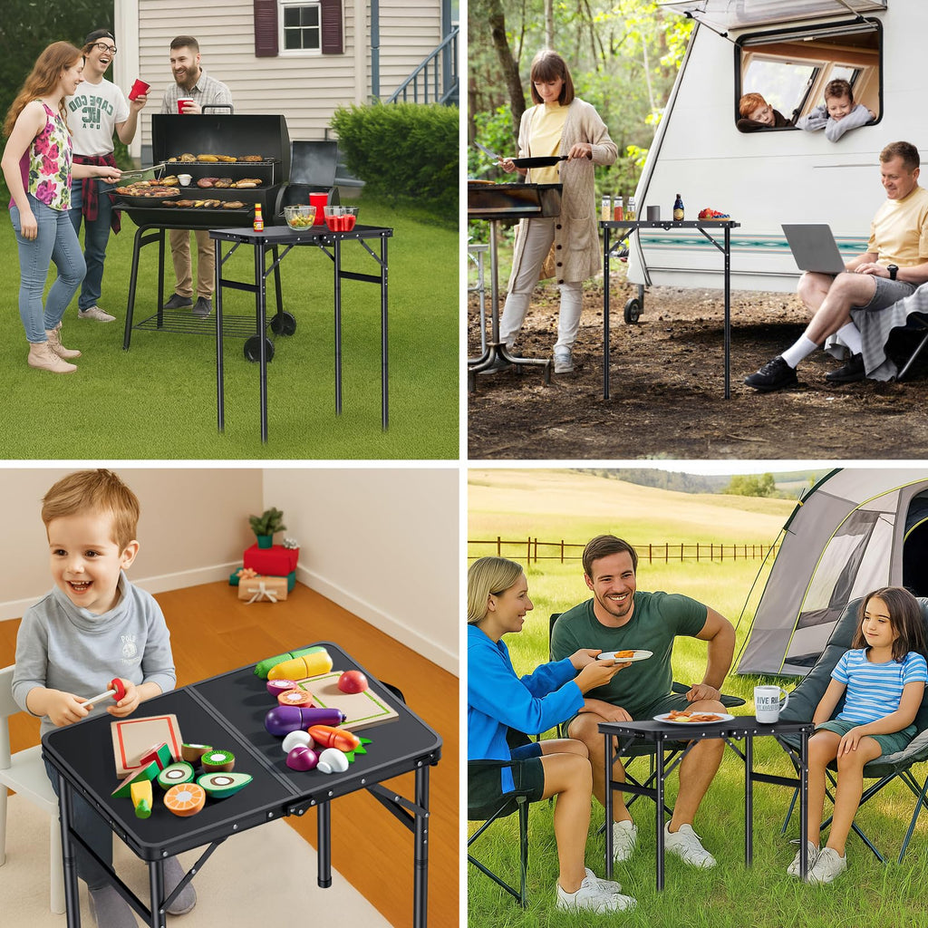 Folding Camping Table 3 Adjustable Height X15492
