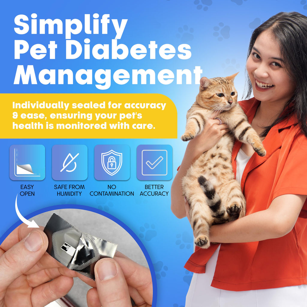Blood Glucose 50 Test Strips for Dogs & Cats K362