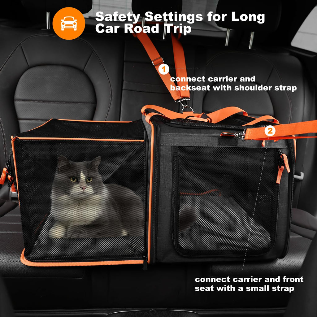 Expandable Large Cat Carrier R2599