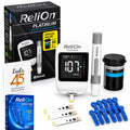 Blood Glucose Monitor Kit with 50 Test Strips C536