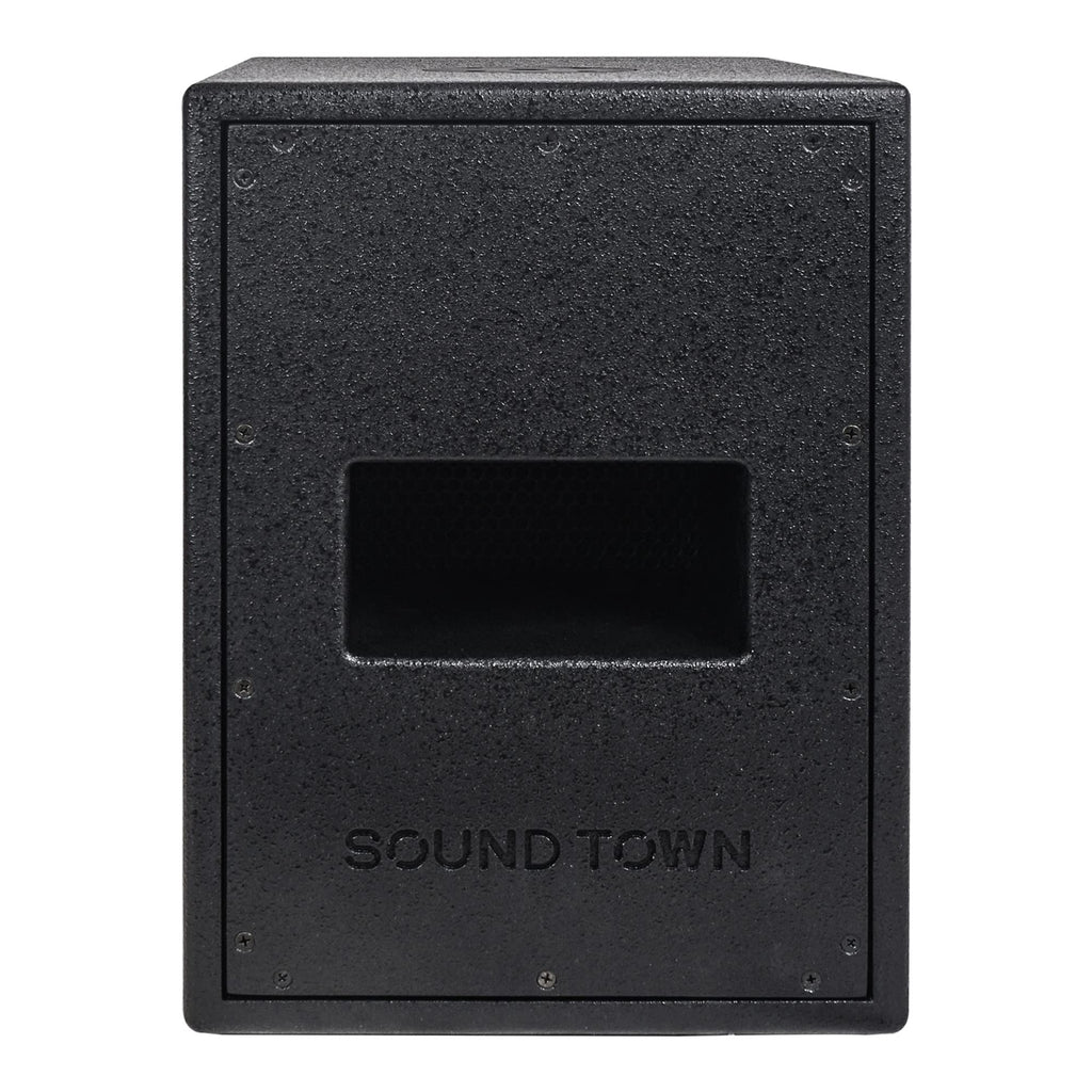 Dual 8" 2000W Powered PA Subwoofer with Speaker Output N3584