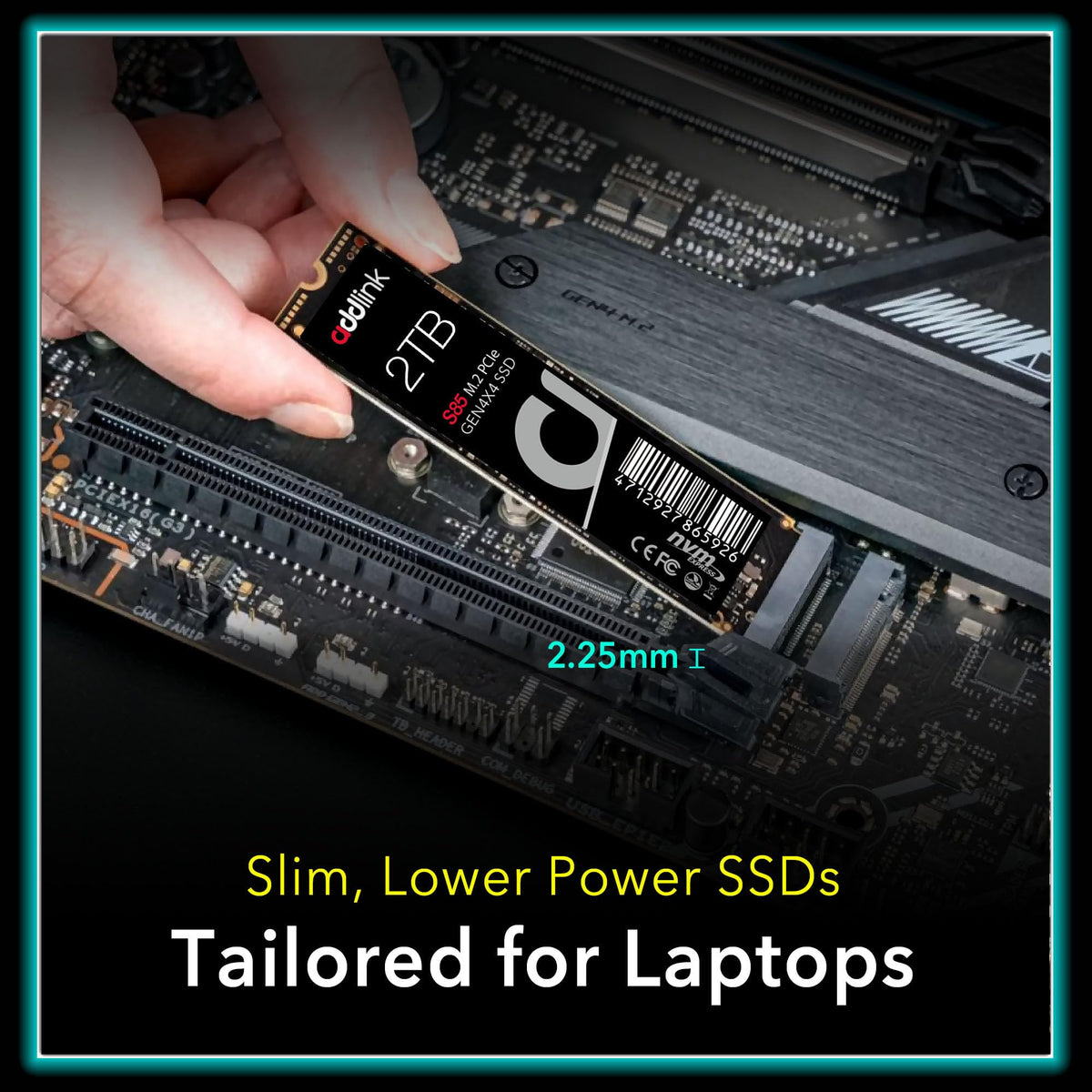 2TB M.2 PCIe NVMe Gen4 Internal SSD S746