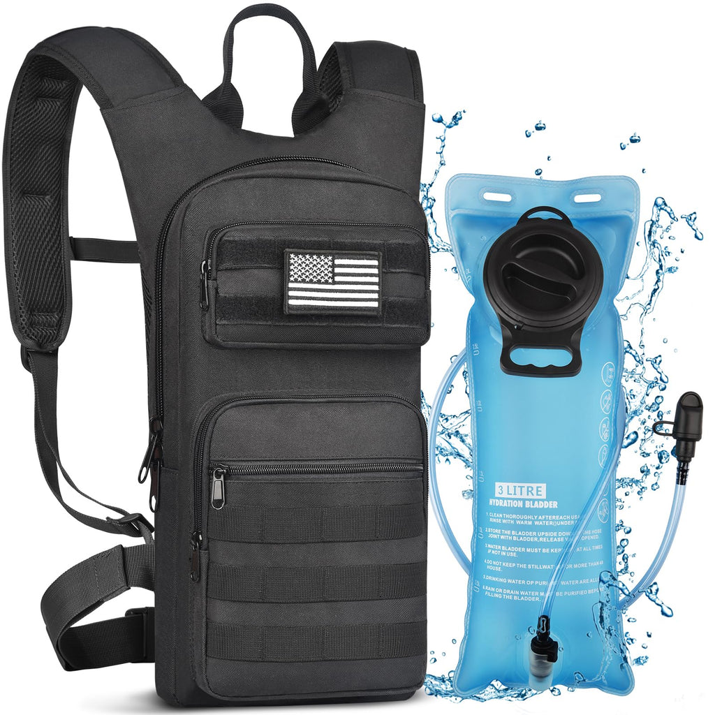 Hydration Backpack with 3L Water Bladder Q9312