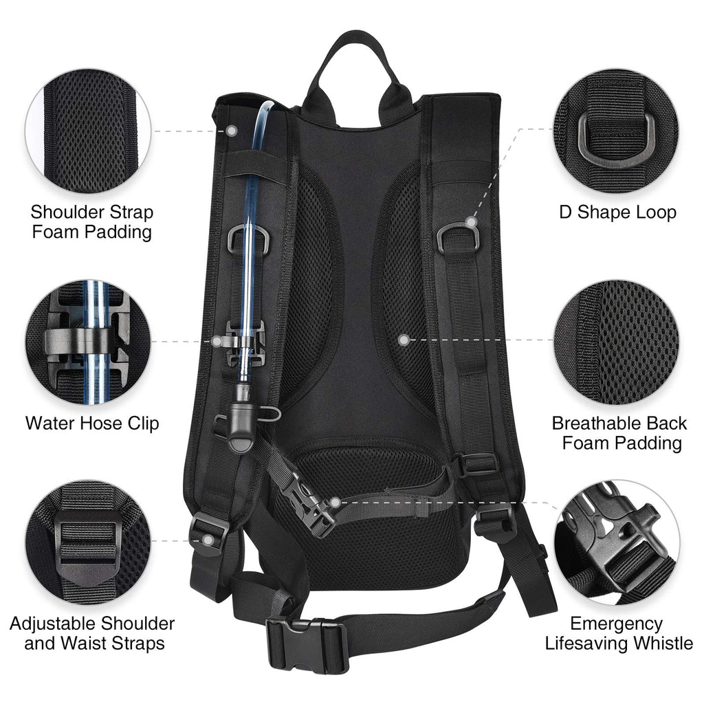 Hydration Backpack with 3L Water Bladder Q9312