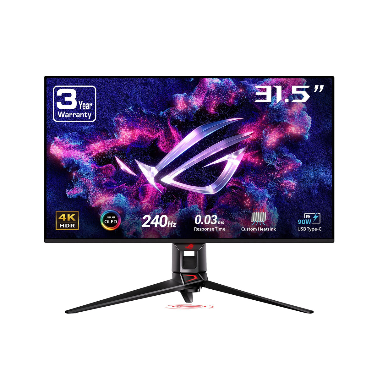 32 Inch 4K 240Hz OLED Gaming Monitor Y3518